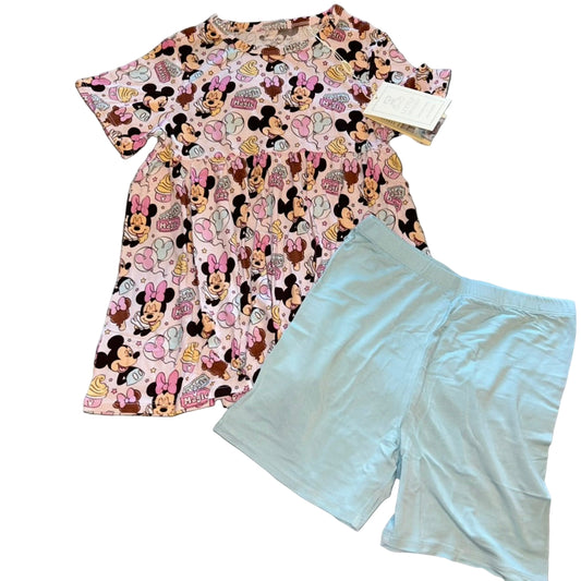 Mini Sweets Peplum Top and Shorts Set