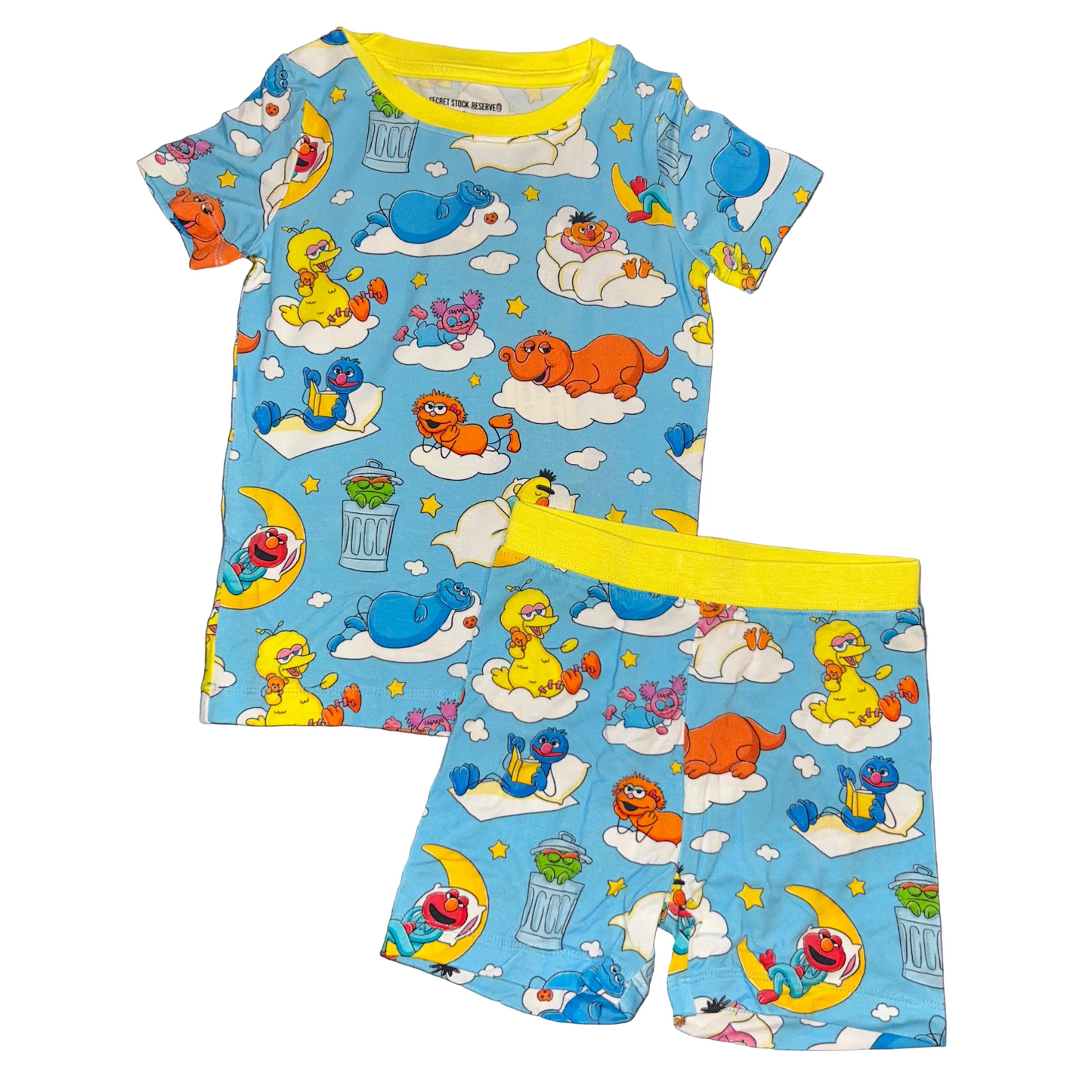 Snoozy Street Shorts Set
