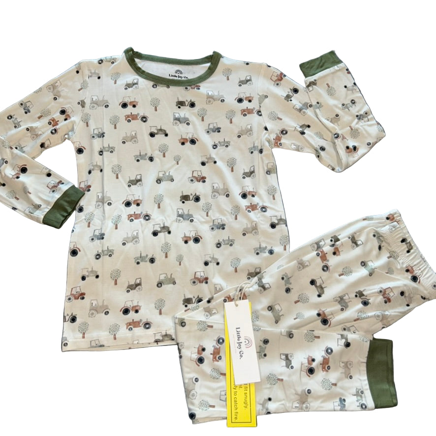 Tiny Tractors Long Sleeve Set