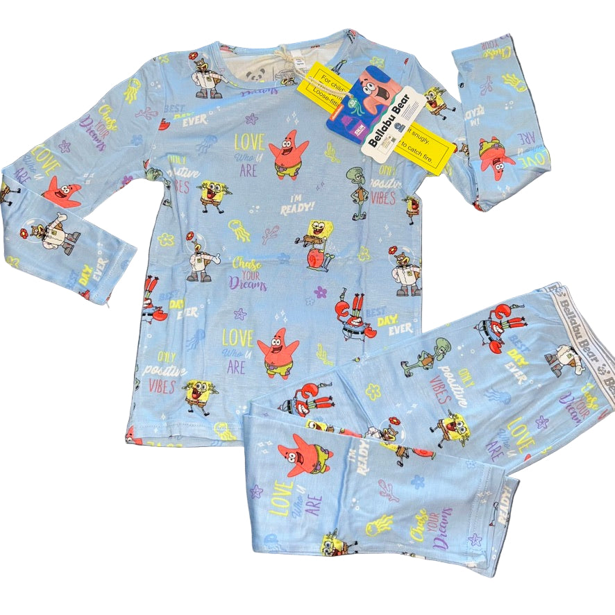 SpongeBob SquarePants: Good Vibes Long Sleeve Set