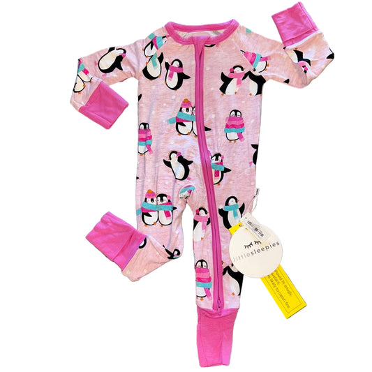 Pink Penguin Party Convertible Zippy