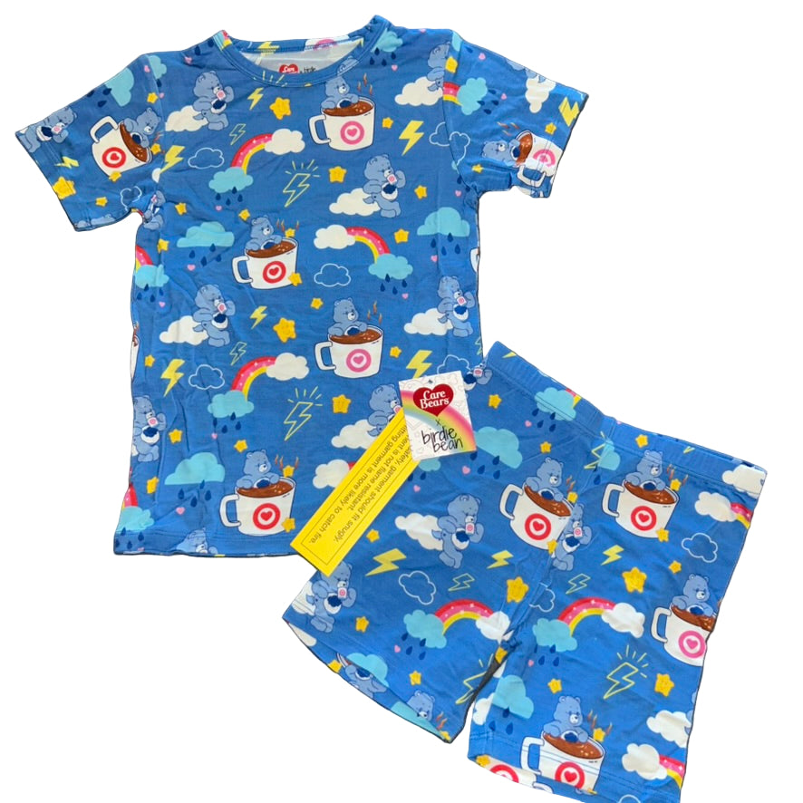 Care Bears Grumpy Coffee Shorts Set