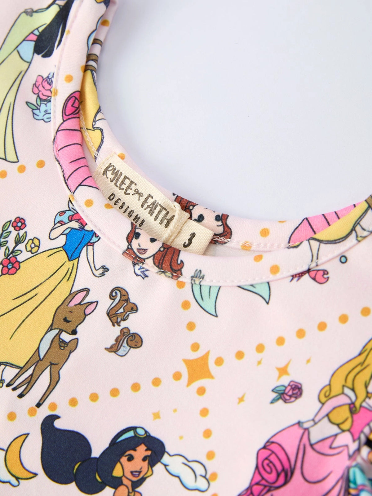 Enchanted Ever After Short Sleeve Polyester Twirl Dress