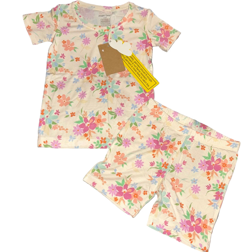 Pick A Posy Shorts Set