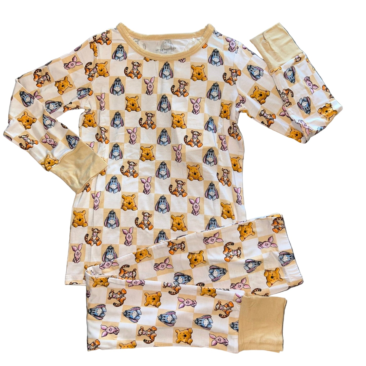 Pooh Blocks Long Sleeve Set