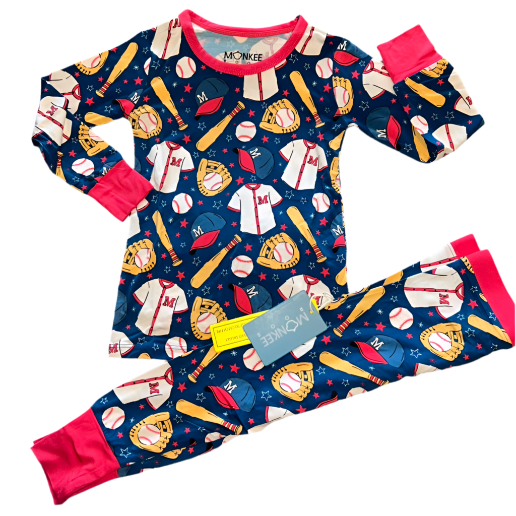 Batter Up Long Sleeve Set