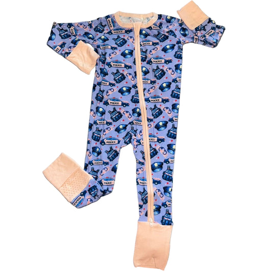 Law Enforcement Officer (Purple) Convertible Zippy