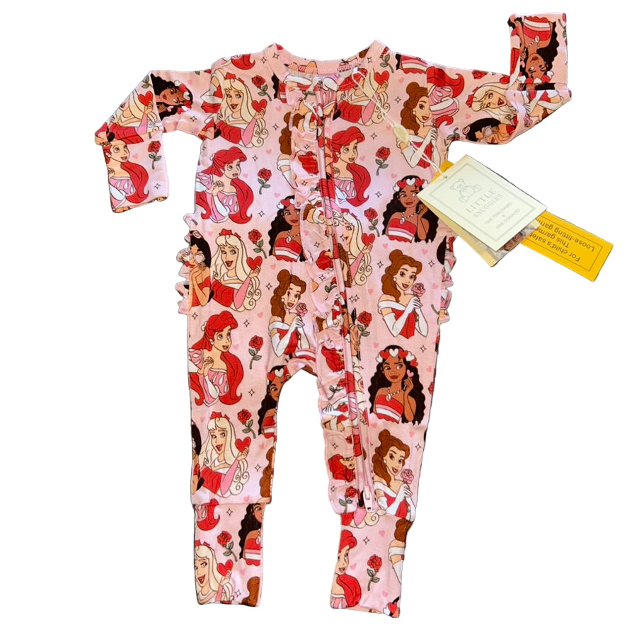 Royal Valentine Ruffled Convertible Zippy