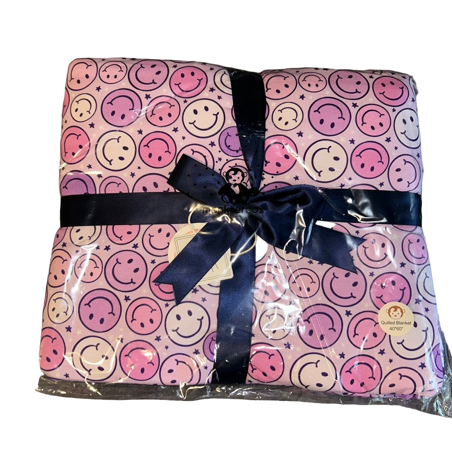 Emily Quilted Toddler Blanket