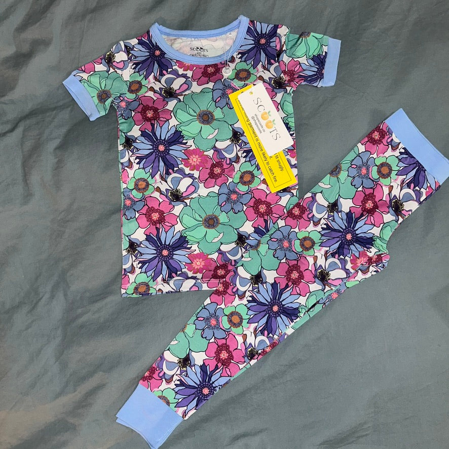 Flower Power Short Sleeve Set