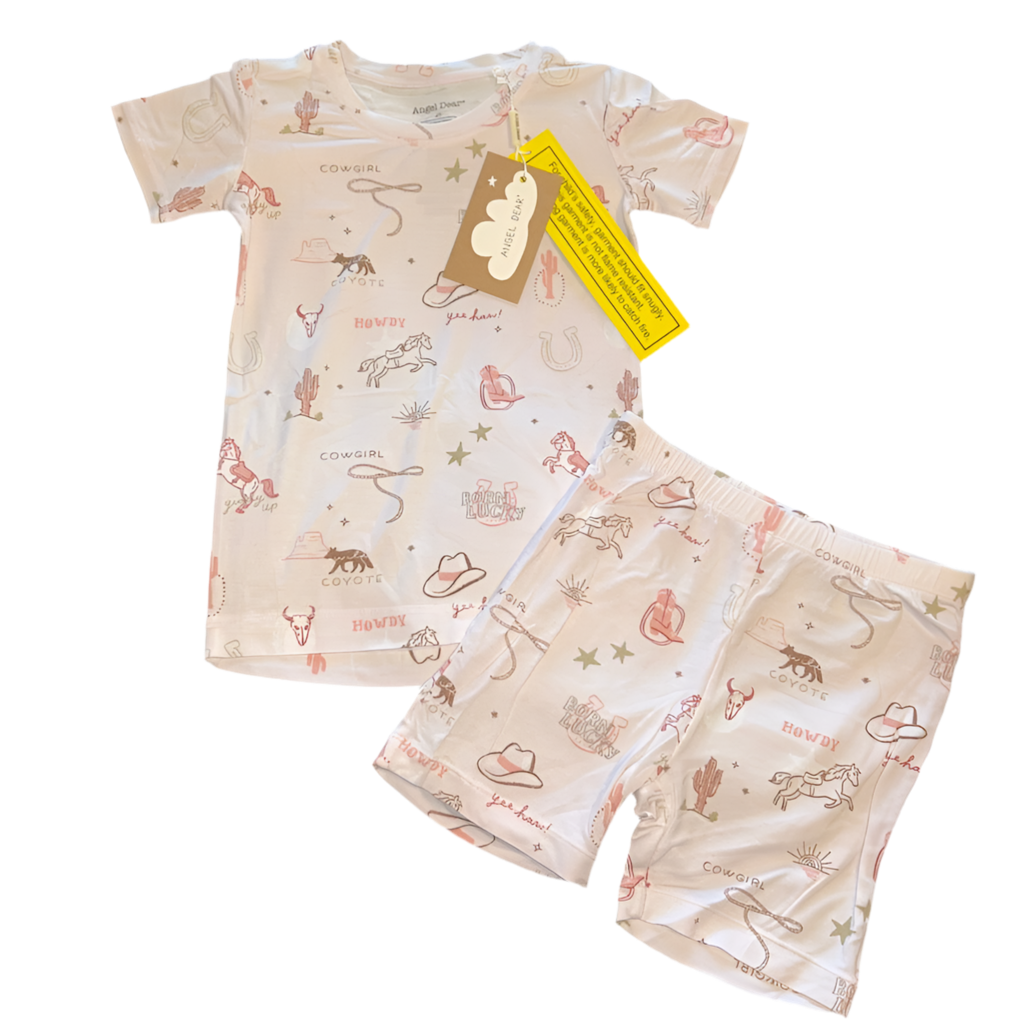 Wild West Pink Shorts Set