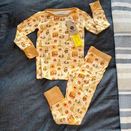 Honey Bear Long Sleeve Set