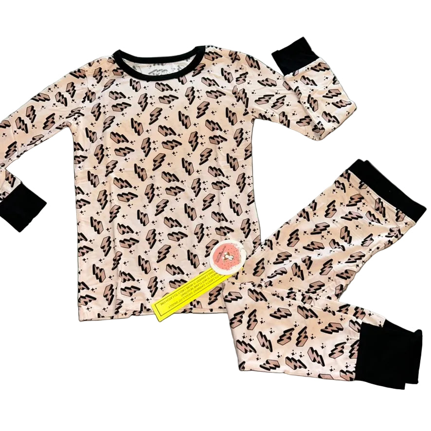 Lightening Bolt Long Sleeve Set