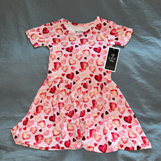 Juliette Short Sleeve Twirl Dress