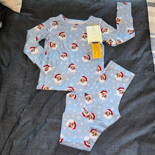 Merry & Blue Long Sleeve Set