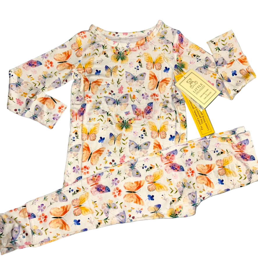 Beautiful Butterflies Long Sleeve Set
