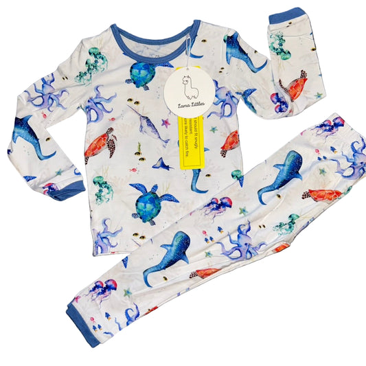 Marine Life Long Sleeve Set