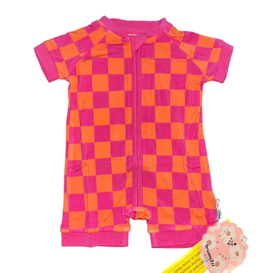 Neon Dreams Checkers Shorty
