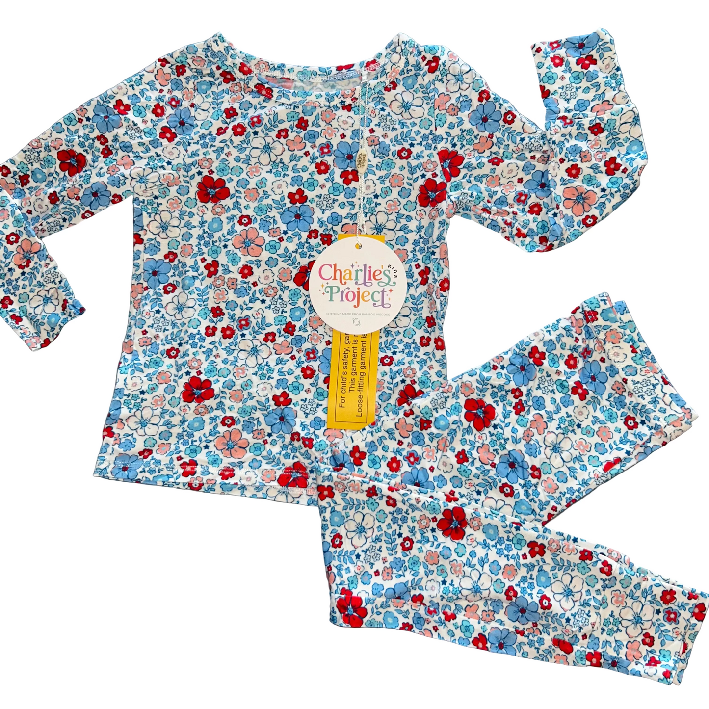 Independence Floral Long Sleeve Set
