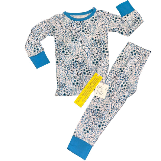 Blue Floral Long Sleeve Set
