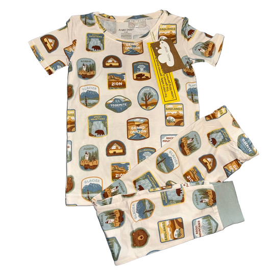 National Park Patches Short Sleeve Set