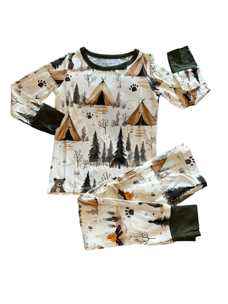 Bear Creek Camp Long Sleeve Set