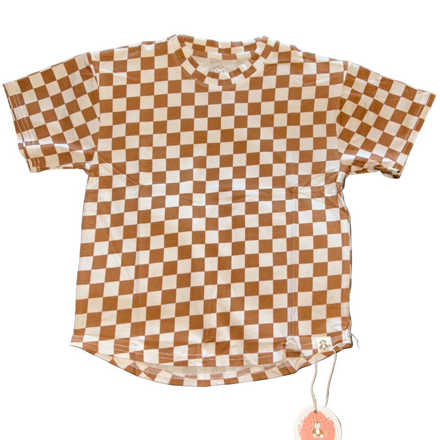 Rust Checks Short Sleeve T-Shirt