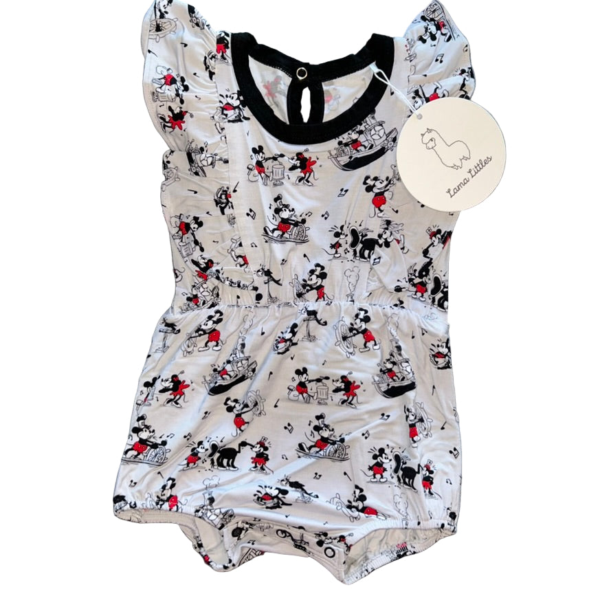 Steamboat Willie Bubble Romper