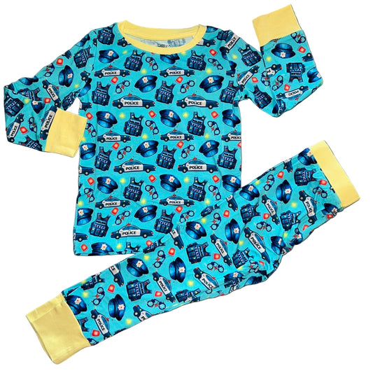 Law Enforcement Officer (Blue) Long Sleeve Set