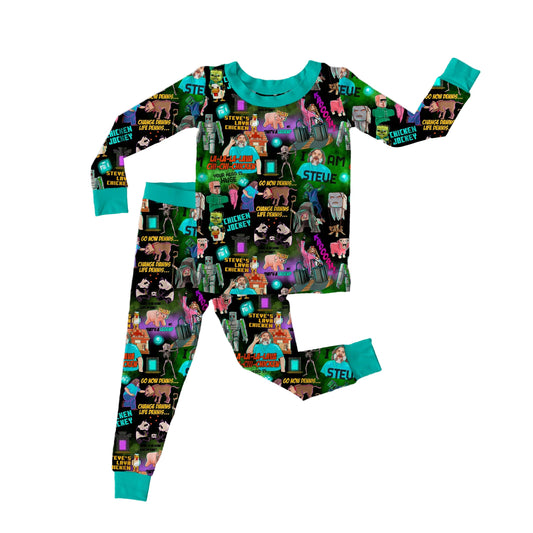Chicken Jockey Long Sleeve Set