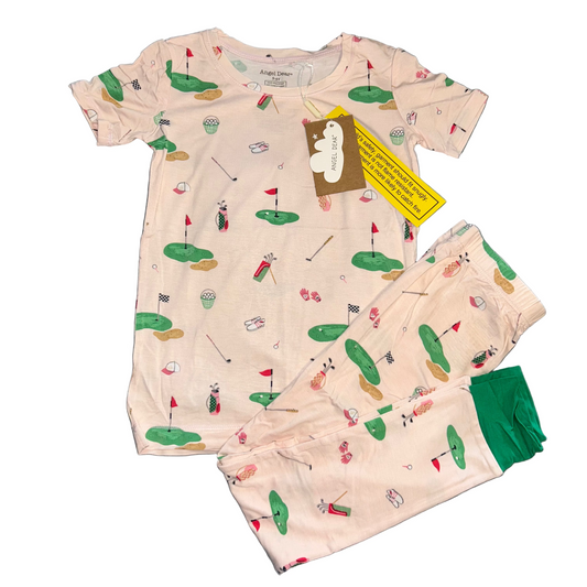 Golf Things - Pink Short Sleeve Set