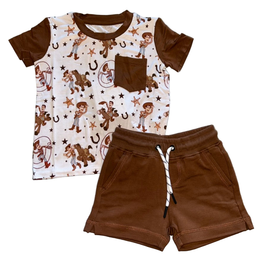 Bullseye Daywear Shorts Set