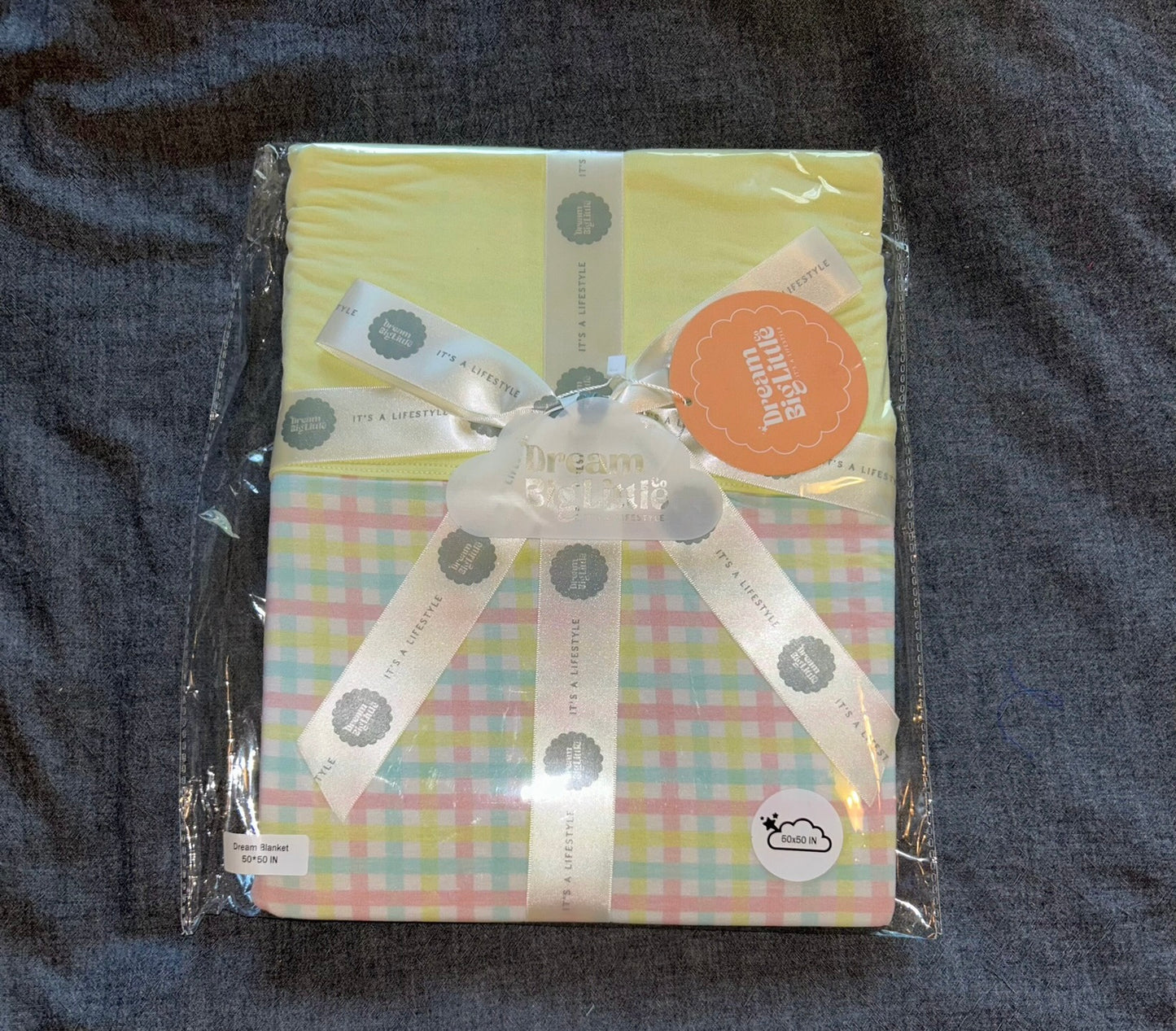 Spring Gingham Toddler Blanket