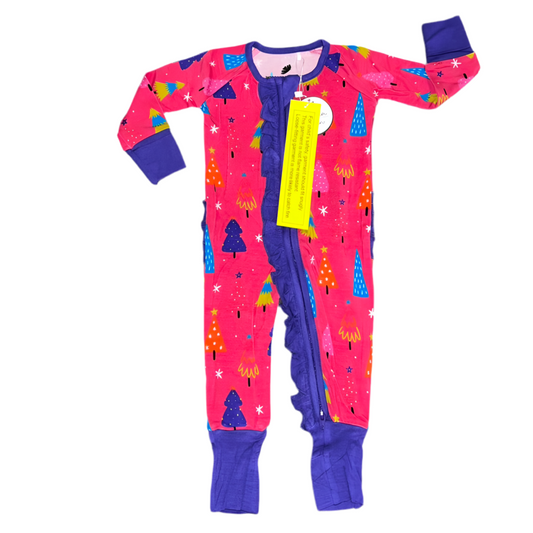 Pink Pine Trees Convertible Zippy