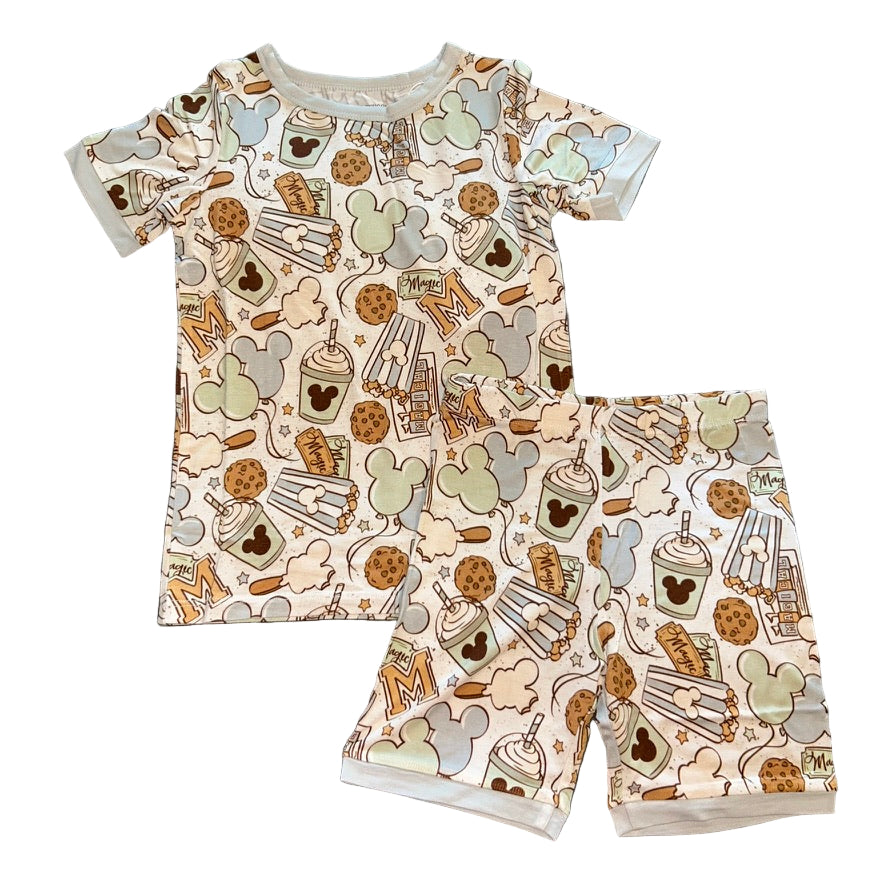 Boys Night Shorts Set