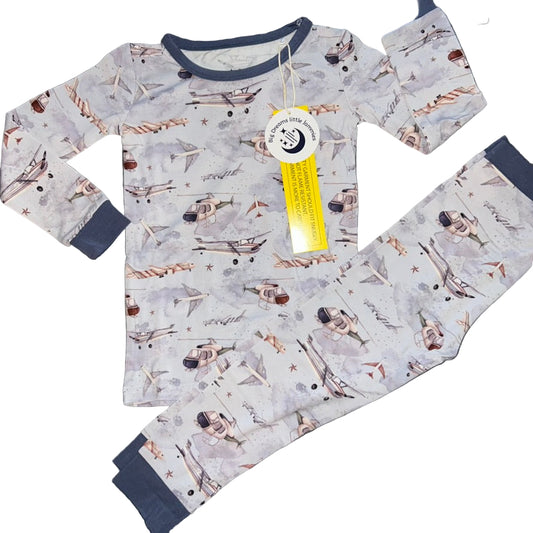 Plane & Simple Long Sleeve Set