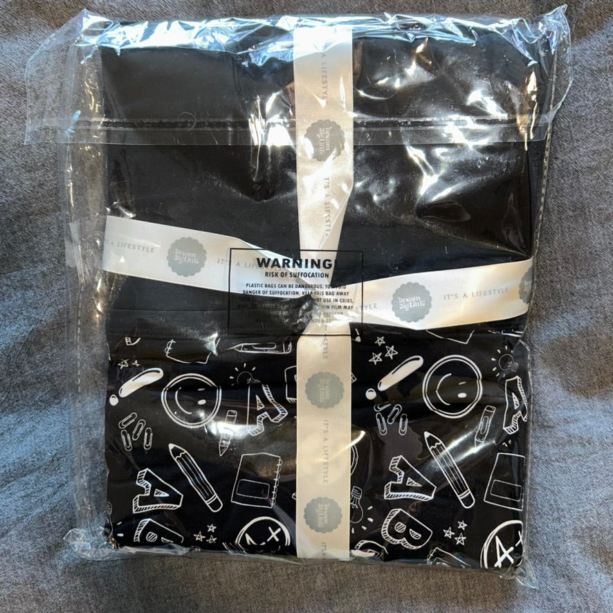 Chalk About School Toddler Blanket