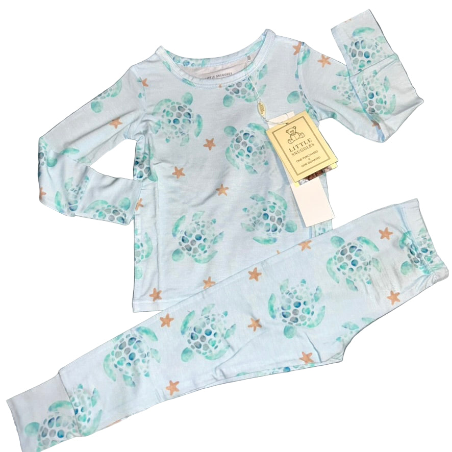 Tranquil Turtles Long Sleeve Set