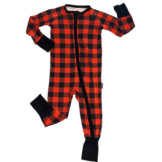 Red Buffalo Plaid Convertible Zippy