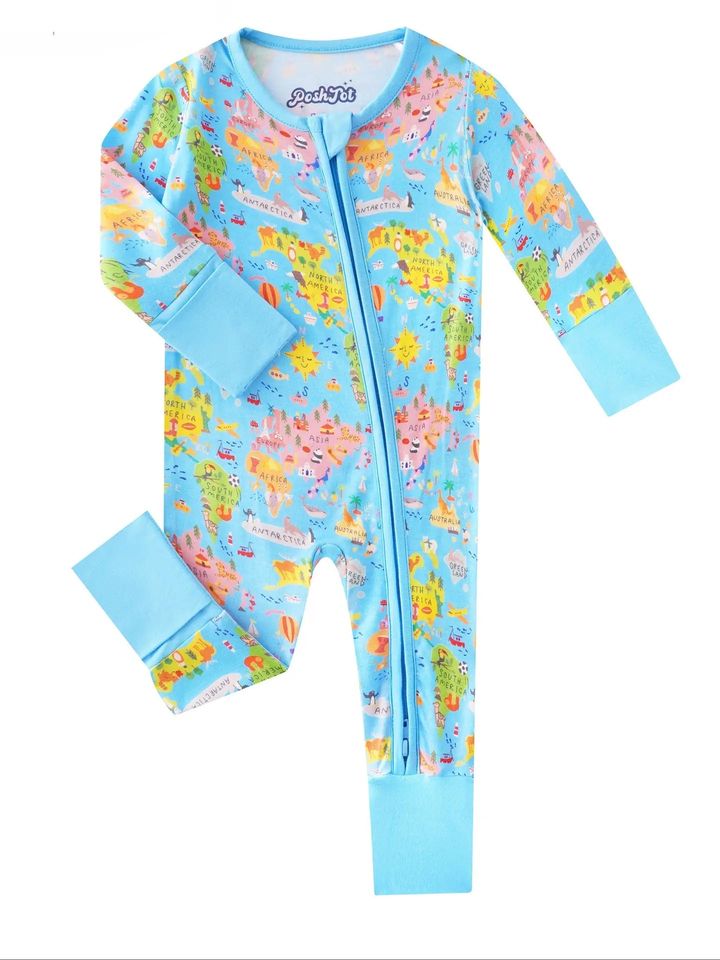 World Map Convertible Zippy