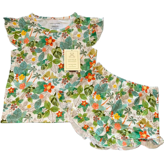 Hei Hei & Pua Flutter Sleeve and Shorts Set