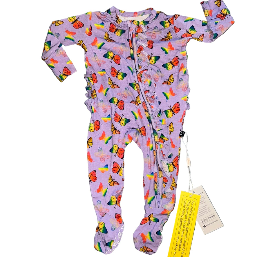 Jordana (Butterflies) Footie