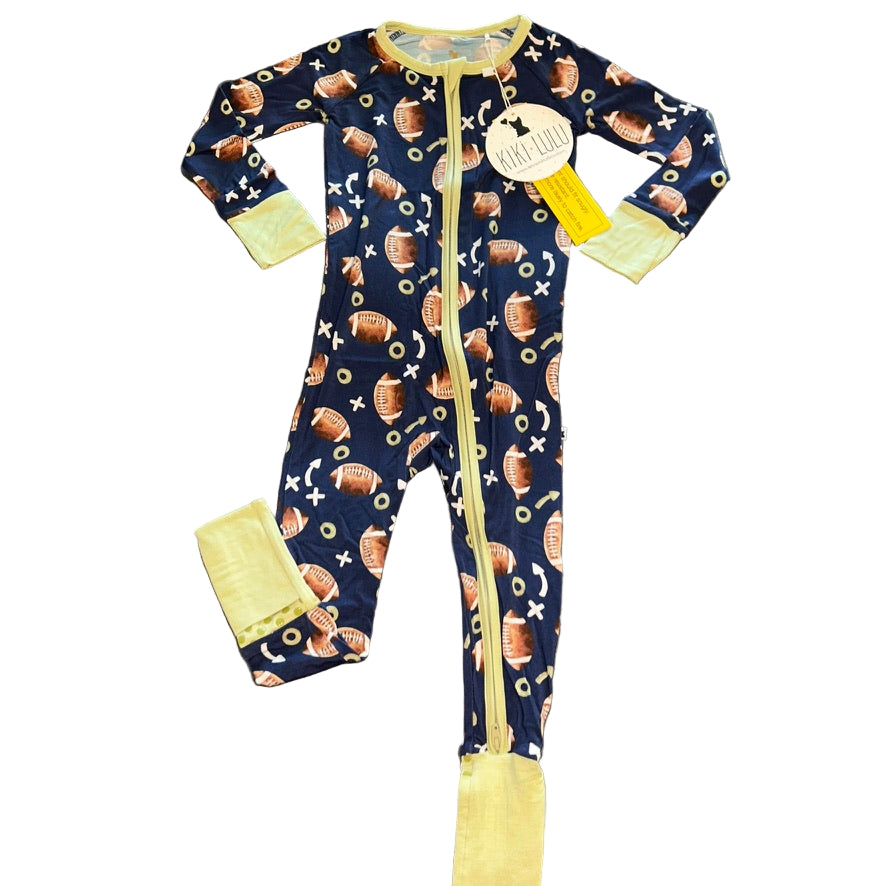 Clear Eyes, Full Hearts, Lets Snooze Football Convertible Zippy