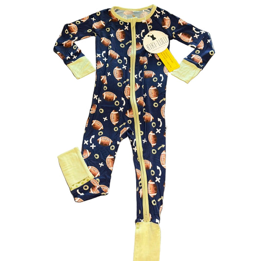 Clear Eyes, Full Hearts, Lets Snooze Football Convertible Zippy