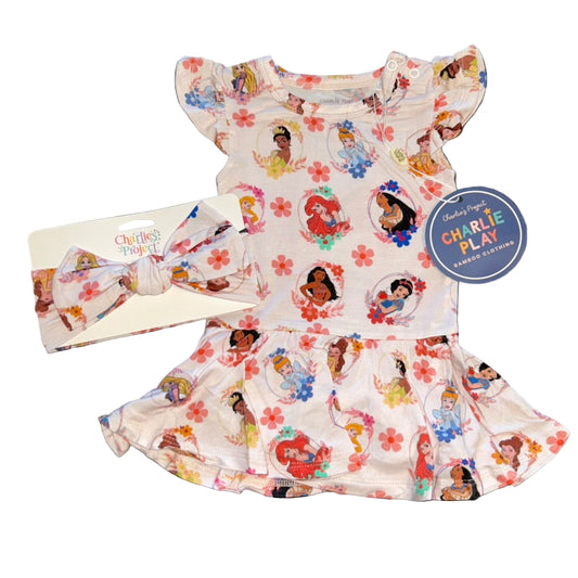 Princess Portraits Bodysuit Twirl Dress