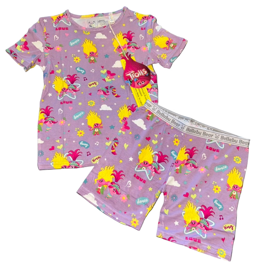 Trolls Harmony Shorts Set