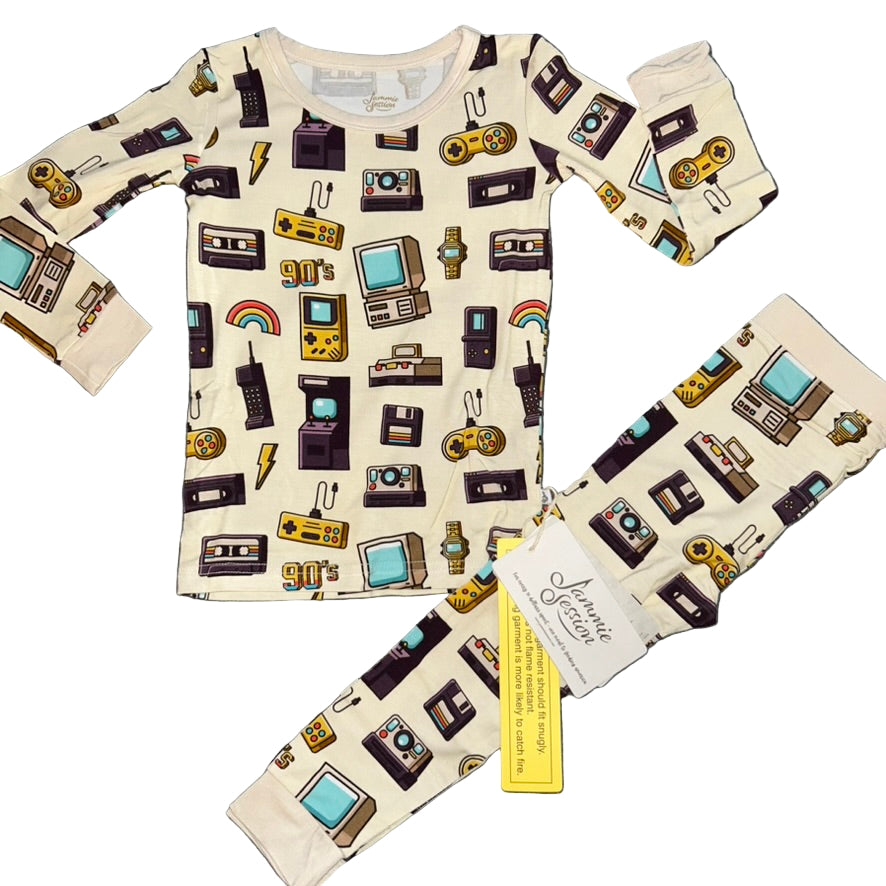 90's Retro Long Sleeve Set