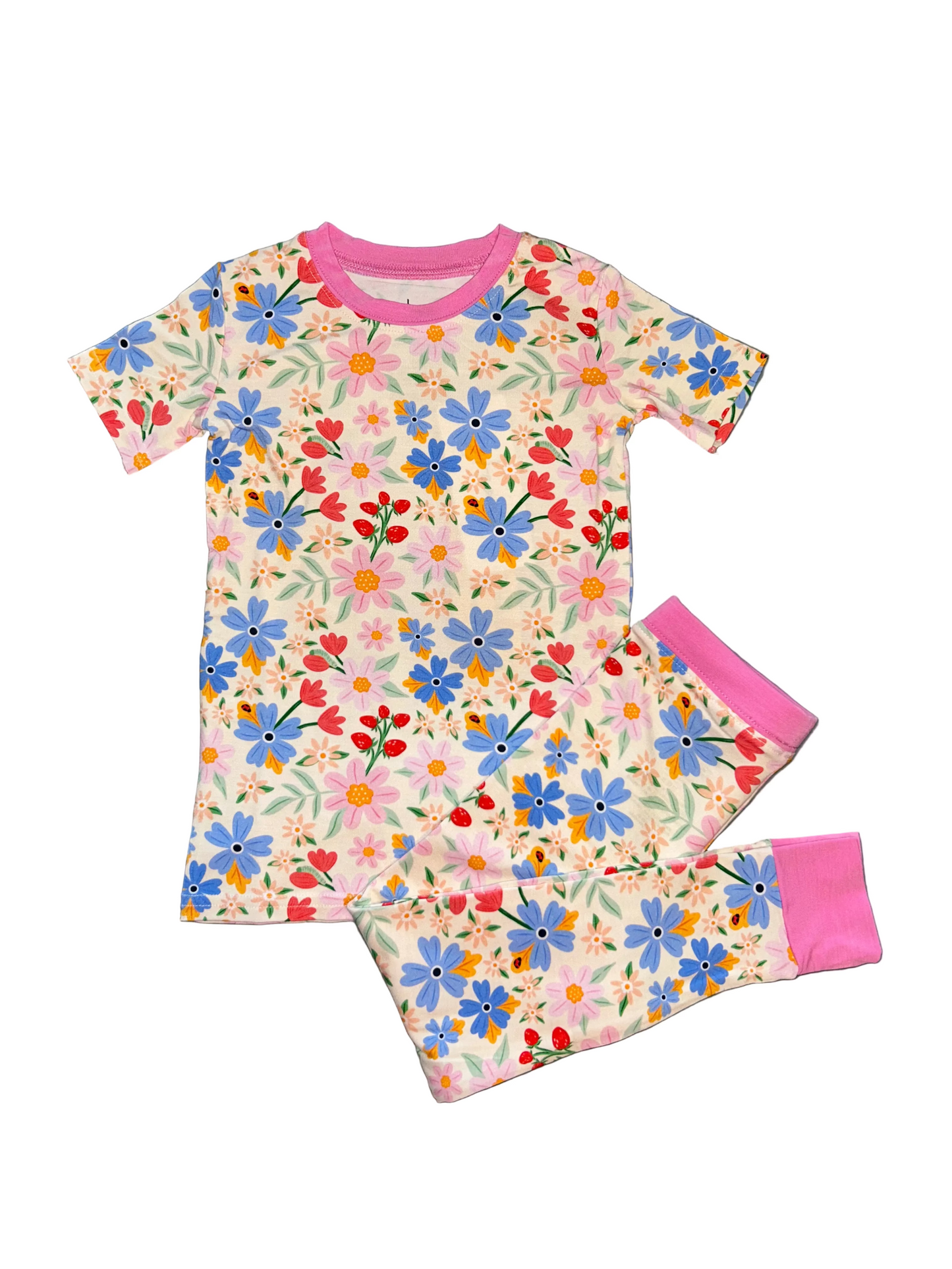 Strawberry Fields Short Sleeve Set
