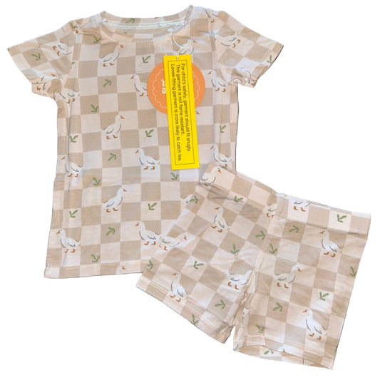 Quackin' Along Shorts Set