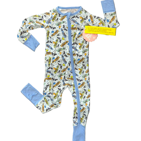 Racing to My Birthday Convertible Zippy